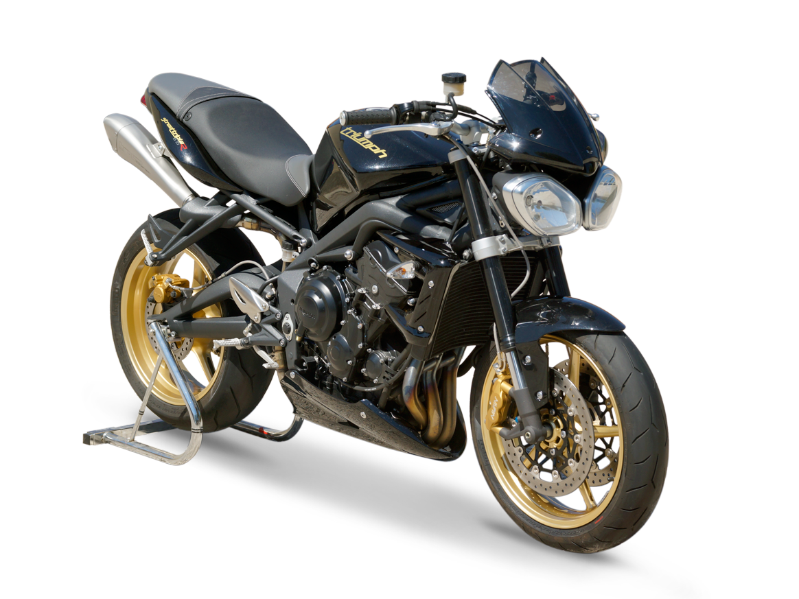 HP CORSE Triumph Street Triple (08/12) Dual Slip-on Exhaust "Hydroform Satin" (EU homologated) – Accessories in Factory Racing – Motorcycle Parts & Accessories Online Store