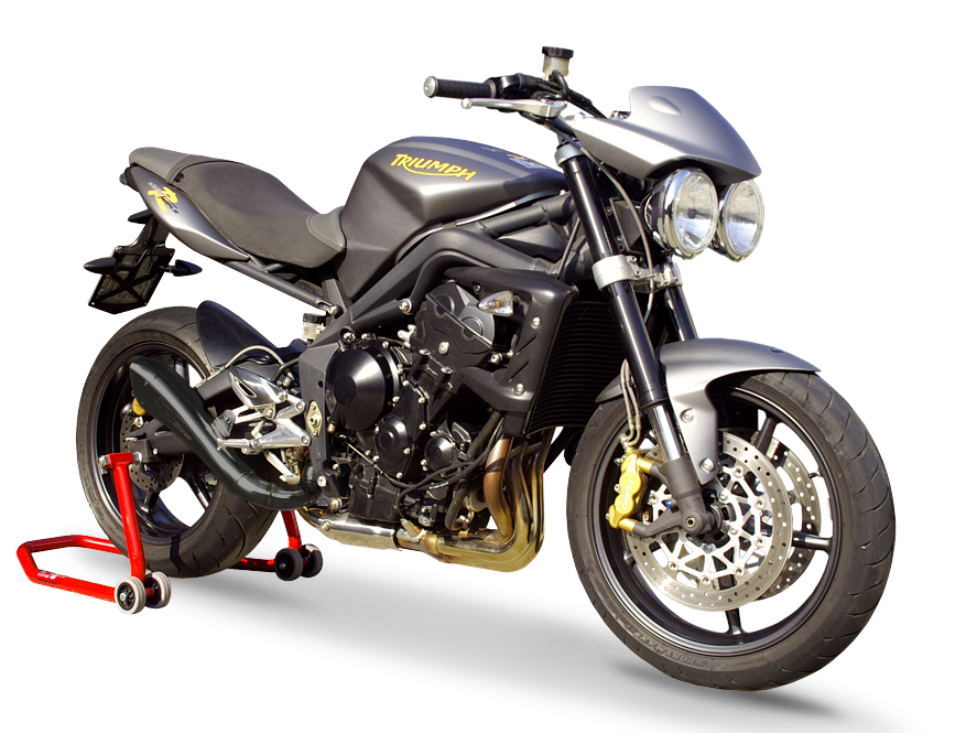 HP CORSE Triumph Street Triple (08/12) Slip-on Exhaust "Hydroform Black" (EU homologated) – Accessories in Factory Racing – Motorcycle Parts & Accessories Online Store