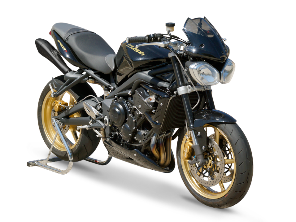 HP CORSE Triumph Street Triple (08/12) Dual Slip-on Exhaust "Hydroform Black" (EU homologated) – Accessories in Factory Racing – Motorcycle Parts & Accessories Online Store
