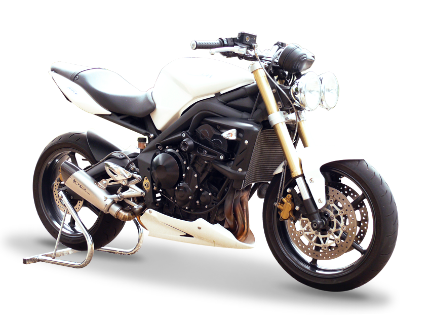 HP CORSE Triumph Street Triple (08/12) Slip-on Exhaust "Evoxtreme Satin" (EU homologated) – Accessories in Factory Racing – Motorcycle Parts & Accessories Online Store