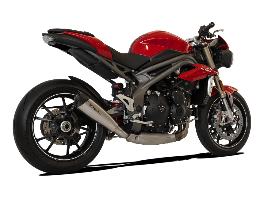 HP CORSE Triumph Speed Triple (16/17) Slip-on Exhaust "Evoxtreme Satin" (racing) – Accessories in Factory Racing – Motorcycle Parts & Accessories Online Store