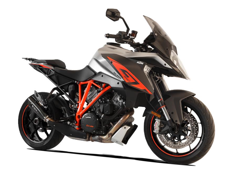 HP CORSE KTM 1290 Super Duke GT Slip-on Exhaust "Evoxtreme Black" (racing) – Accessories in Factory Racing – Motorcycle Parts & Accessories Online Store
