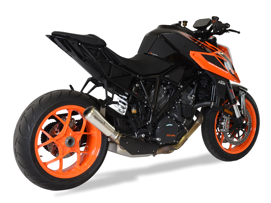 HP CORSE KTM 1290 Super Duke R (2017+) Slip-on Exhaust "GP-07 Satin" (racing only) – Accessories in Factory Racing – Motorcycle Parts & Accessories Online Store