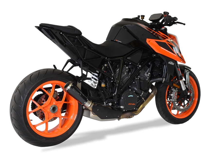HP CORSE KTM 1290 Super Duke R (2017+) Slip-on Exhaust "GP-07 Black" (racing only) – Accessories in Factory Racing – Motorcycle Parts & Accessories Online Store
