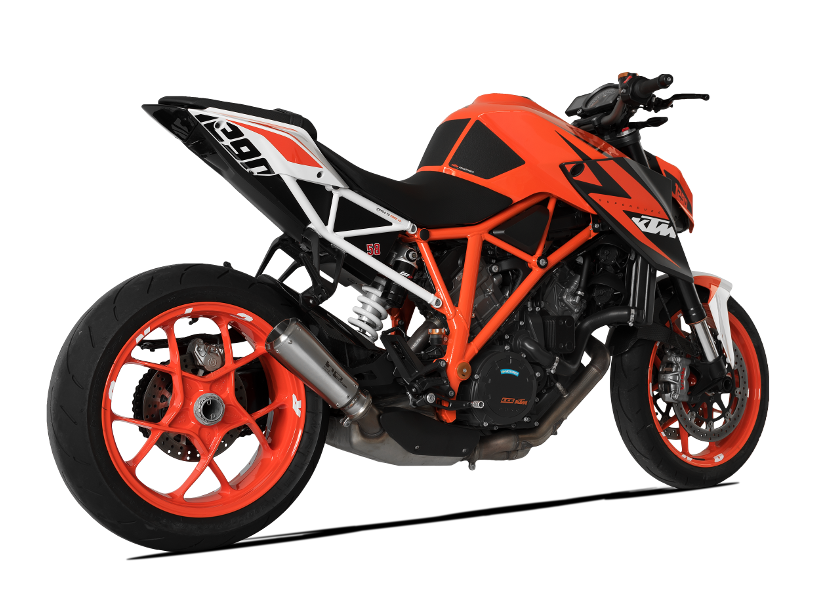 HP CORSE KTM 1290 Super Duke R (14/16) Slip-on Exhaust "GP-07 Satin with Aluminum Ring" (racing) – Accessories in Factory Racing – Motorcycle Parts & Accessories Online Store