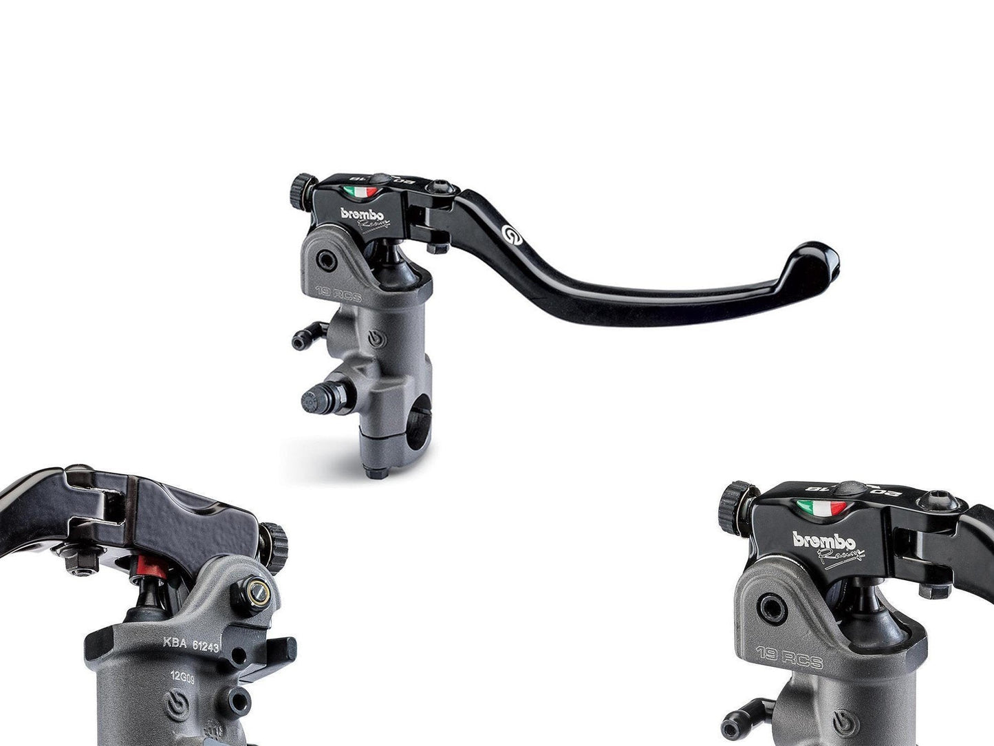 BREMBO Radial Brake Master Cylinder 17RCS "Fold-Up" (18-20 mm ratio) – Accessories in the Factory Racing Motorcycle Aftermarket Accessories and Parts Online Shop