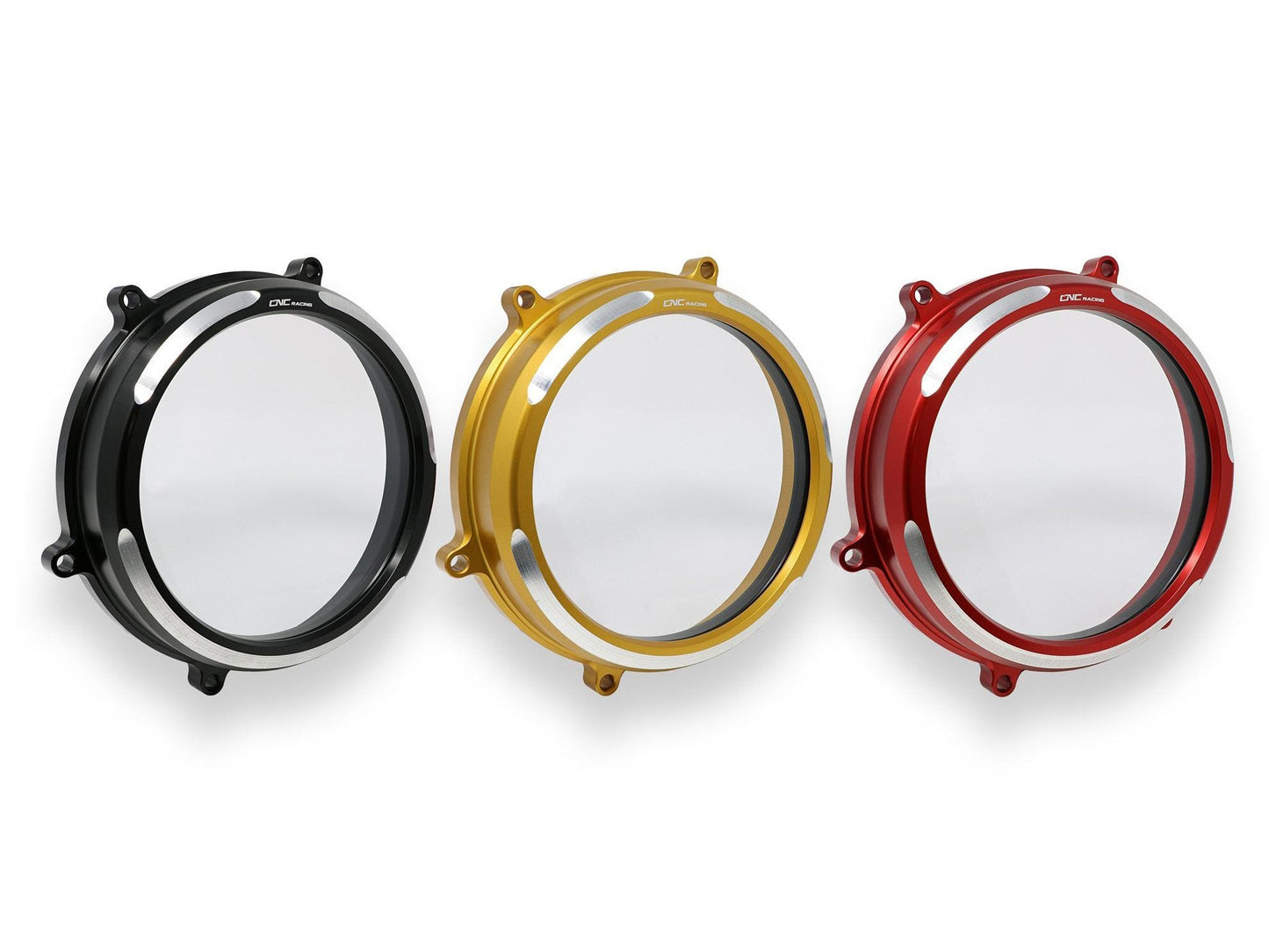 CA200 - CNC RACING Ducati Panigale 959 / 1299 / 1199 (12/19) Clear Clutch Cover (bi-color) – Accessories in the Factory Racing Motorcycle Aftermarket Accessories and Parts Online Shop