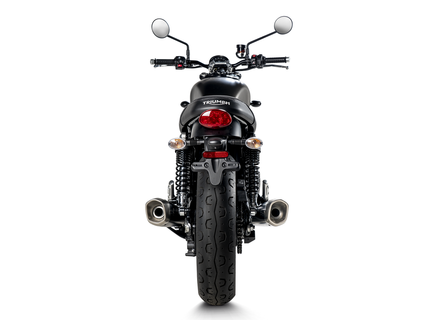 AKRAPOVIC S-T9SO2-HCQTBL Triumph Street Twin (2020+) Slip-On Exhaust (titanium) – Accessories in the 2WheelsHero Motorcycle Aftermarket Accessories and Parts Online Shop