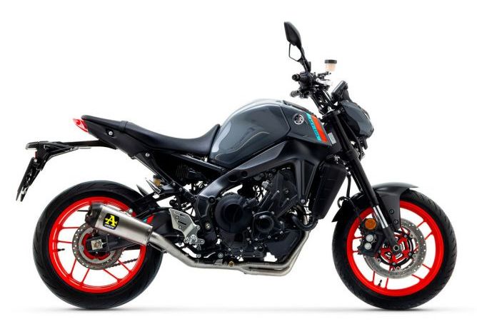 ARROW 71760KZ+71932PK Yamaha MT09 (2021+) Titanium Full Exhaust System "Competition Evo Works" – Accessories in the 2WheelsHero Motorcycle Aftermarket Accessories and Parts Online Shop