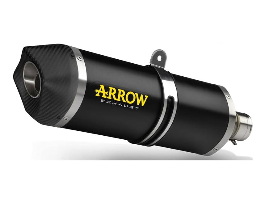 ARROW Kawasaki ZX10R (2016+) Dark Aluminum Slip-on Exhaust
