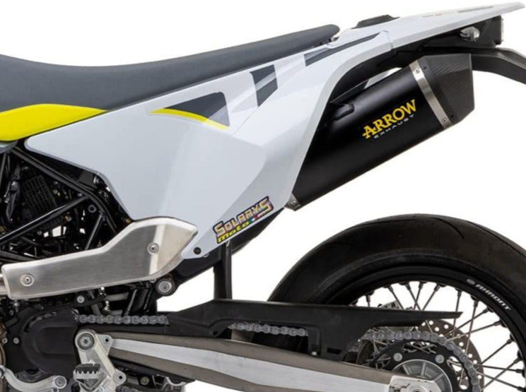 HUSQVARNA 701SUPERMOTO F Arrow フルエキゾースト ARROW Husqvarna 701 Supermoto (2021+) Dark Slip-on Exhaust