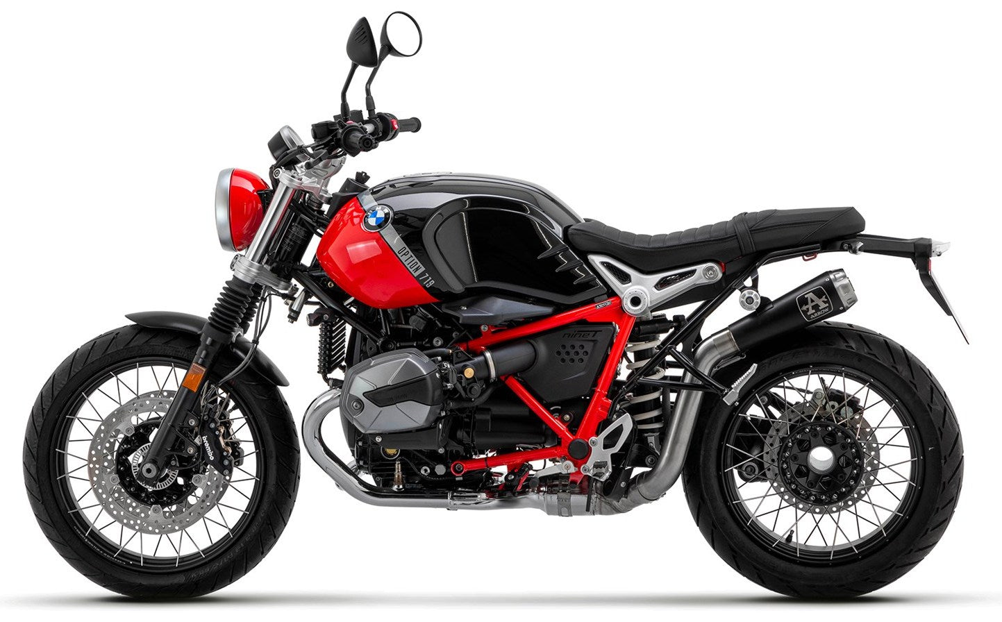 ARROW 71940PRN BMW Rninet Scrambler (2021+) Dark Steel Alloy Slip-on Exhaust "Pro Race" – Accessories in the 2WheelsHero Motorcycle Aftermarket Accessories and Parts Online Shop