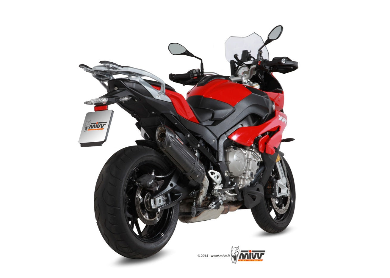 MIVV B.027 BMW S 1000 XR (15 / 19) Slip-on High Exhaust "Suono" (black; approved) – Accessories in the 2WheelsHero Motorcycle Aftermarket Accessories and Parts Online Shop
