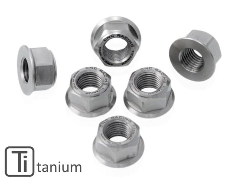 DA384X - CNC RACING Ducati Titanium Rear Sprocket Flange Nuts set (M10x1.0) – Accessories in the Factory Racing Motorcycle Aftermarket Accessories and Parts Online Shop