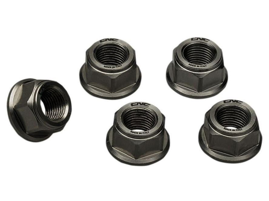 DA385X - CNC RACING MV Agusta Titanium Rear Sprocket Flange Nuts set (M8x1.25) – Accessories in the Factory Racing Motorcycle Aftermarket Accessories and Parts Online Shop