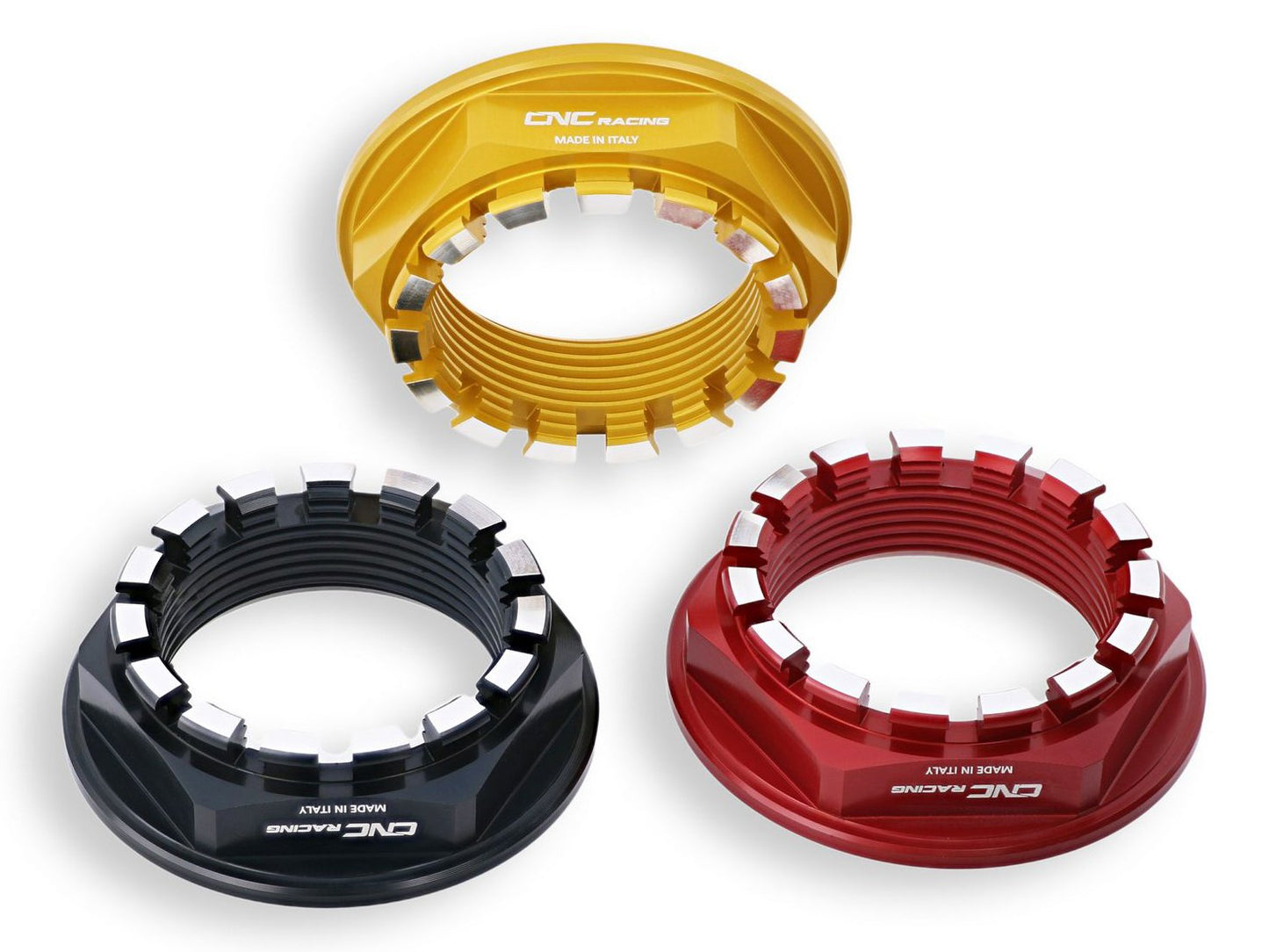 DA502 - CNC RACING Ducati Rear Wheel Nut bi-color (left) – Accessories in the Factory Racing Motorcycle Aftermarket Accessories and Parts Online Shop