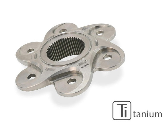 FL504X - CNC RACING Ducati Titanium Rear Sprocket Flange (carrier) – Accessories in the Factory Racing Motorcycle Aftermarket Accessories and Parts Online Shop