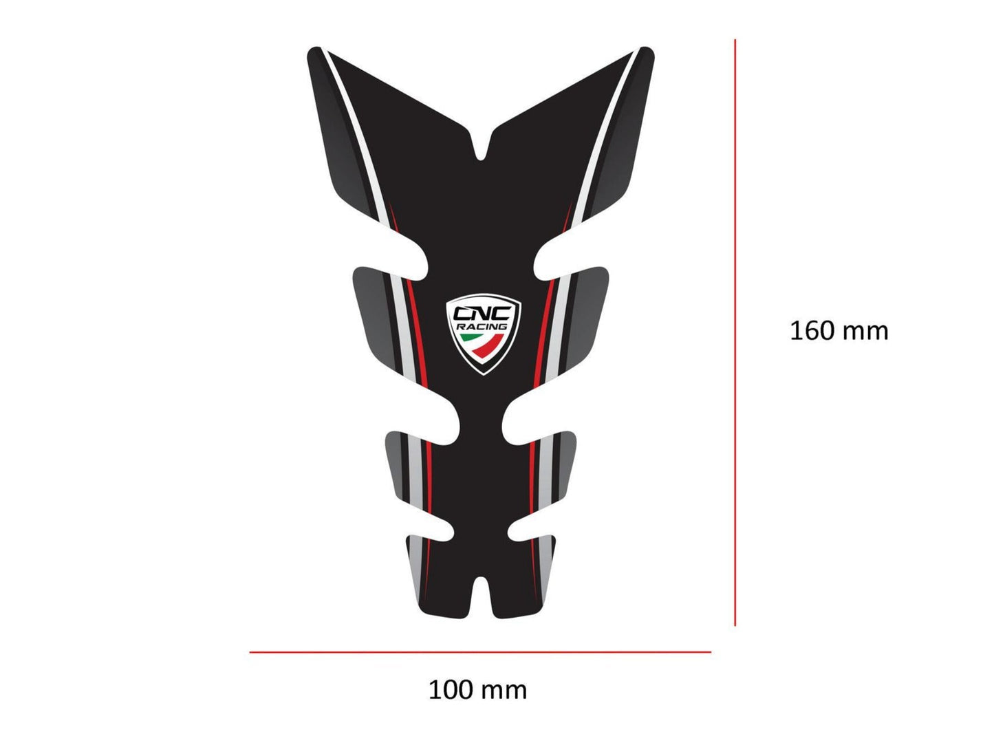 FP003 - CNC RACING Ducati Panigale Fuel Tank Pad – Accessories in the Factory Racing Motorcycle Aftermarket Accessories and Parts Online Shop