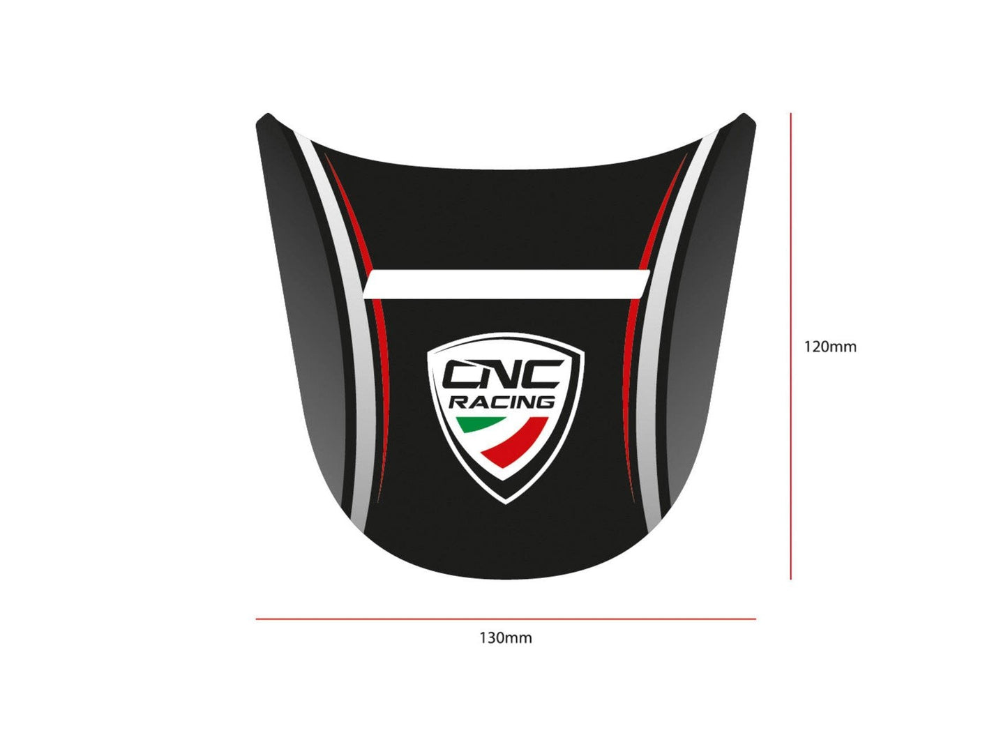 FP010 - CNC RACING Ducati Multistrada V4 (2021+) Fuel Tank Pad – Accessories in the Factory Racing Motorcycle Aftermarket Accessories and Parts Online Shop