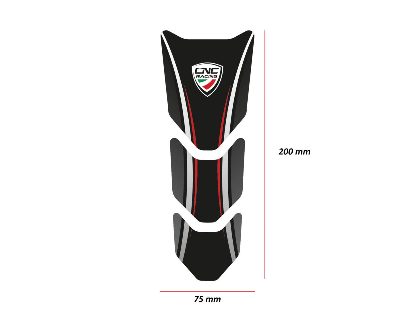 FP011 - CNC RACING Ducati Monster 950 / 937 (2021+) Fuel Tank Pad – Accessories in the Factory Racing Motorcycle Aftermarket Accessories and Parts Online Shop