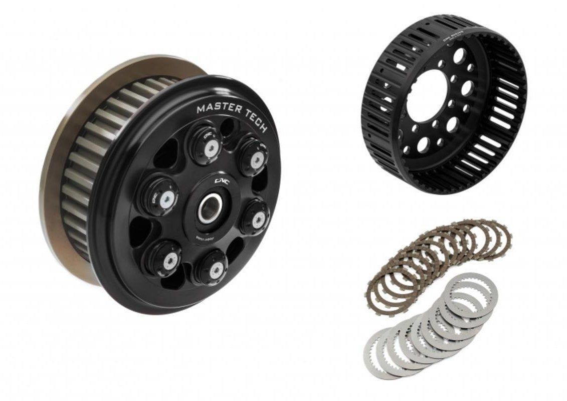 FR371 - CNC RACING Ducati 6 Springs Slipper Clutch "Master Tech" (full kit, 48-teeth sintered plates) – Accessories in the Factory Racing Motorcycle Aftermarket Accessories and Parts Online Shop