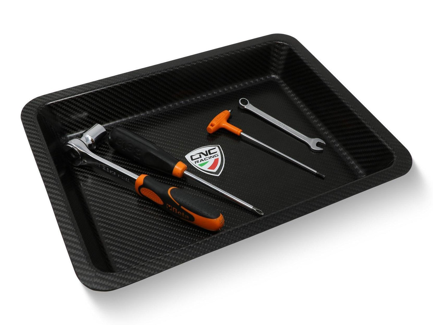 CNC RACING GA011 Carbon Tool Tray – Accessories in the Factory Racing Motorcycle Aftermarket Accessories and Parts Online Shop