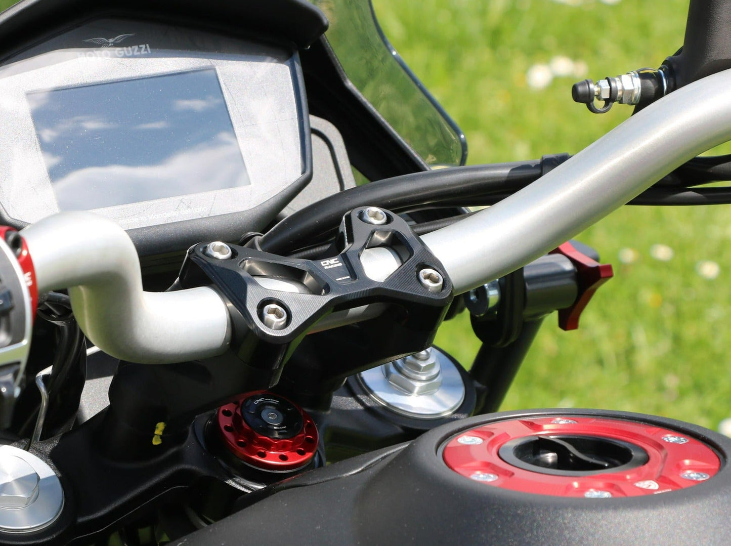 GH101 - CNC RACING Moto Guzzi (2019+) Steering Stem Top Plate Nut – Accessories in the Factory Racing Motorcycle Aftermarket Accessories and Parts Online Shop