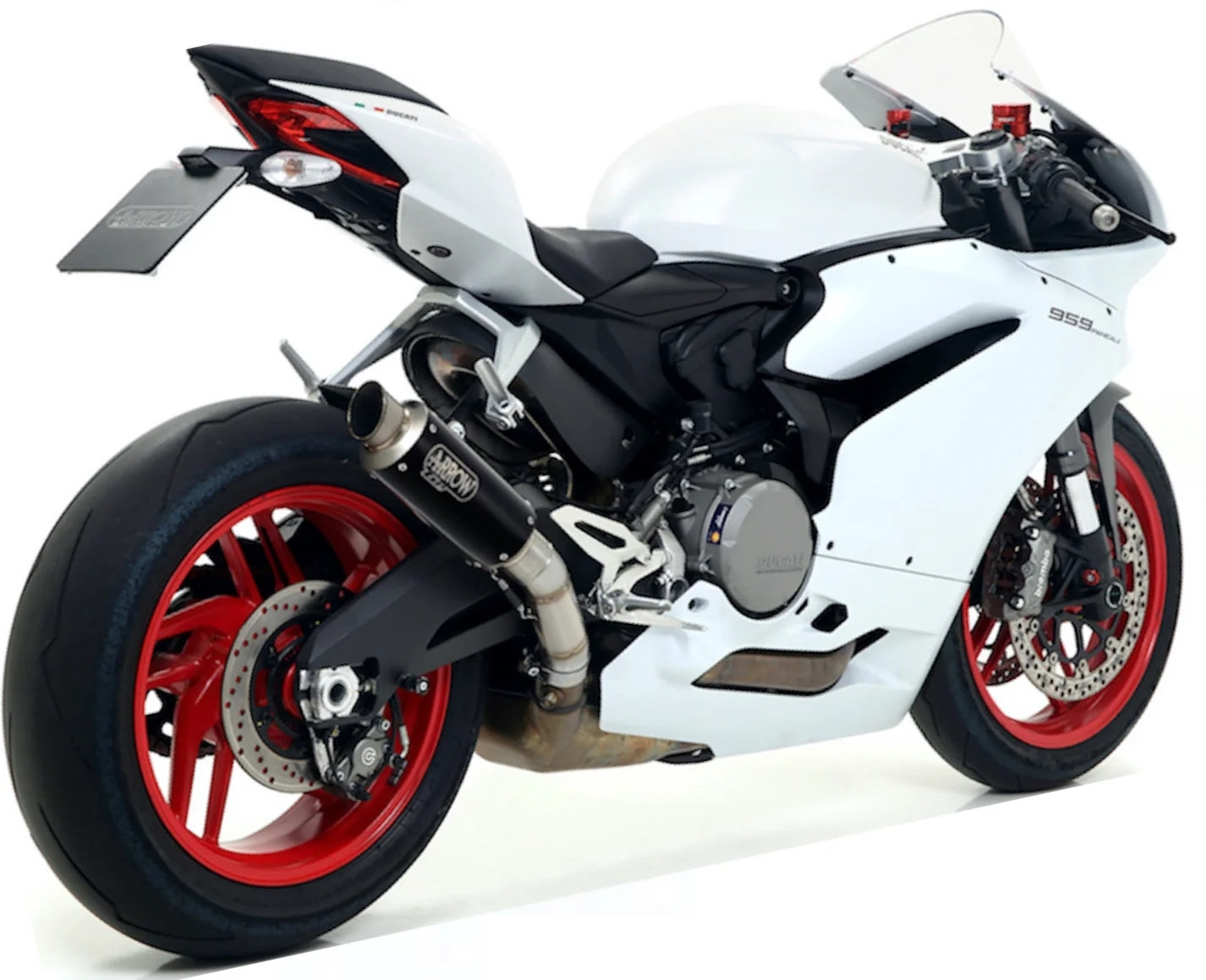 ARROW 71543GPI Ducati Panigale 959 (16/19) Slip-on Exhaust "GP2" (dark stainless steel) – Accessories in the 2WheelsHero Motorcycle Aftermarket Accessories and Parts Online Shop