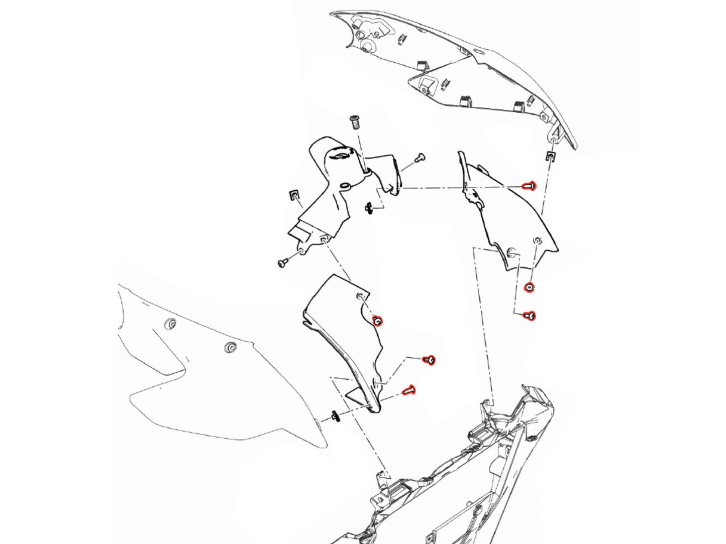 KV476 - CNC RACING Ducati Streetfighter V2 (2022+) Steering Head Cover Screws – Accessories in the Factory Racing Motorcycle Aftermarket Accessories and Parts Online Shop