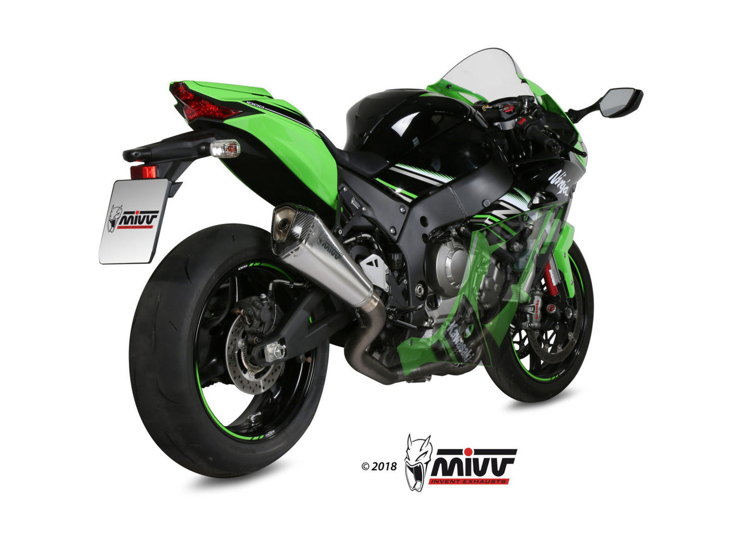 MIVV R.KA.0006 KAWASAKI ZX-10 R / RR / SE ( 2016+ ) Full System Exhaust (titanium; not approved) – Accessories in the 2WheelsHero Motorcycle Aftermarket Accessories and Parts Online Shop