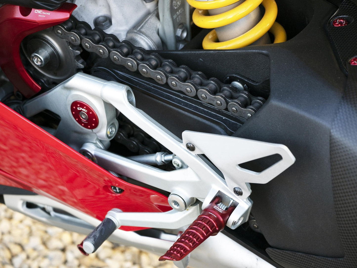 PC124 - CNC RACING Ducati Footpegs (pilot) – Accessories in the Factory Racing Motorcycle Aftermarket Accessories and Parts Online Shop