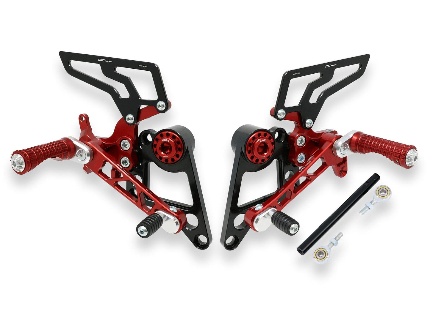 PE160 - CNC RACING Ducati Hypermotard 796/1100/1100 Evo Adjustable Rearset – Accessories in the Factory Racing Motorcycle Aftermarket Accessories and Parts Online Shop