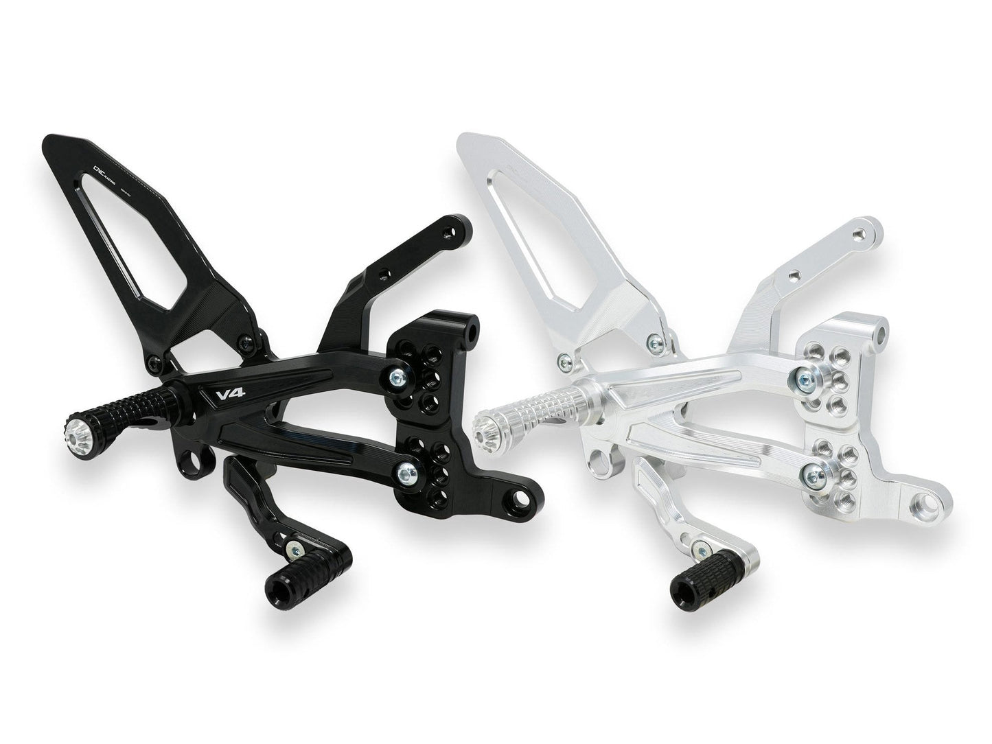 PE407 - CNC RACING Ducati Panigale V4 (18/24) Adjustable Rearset "Easy" – Accessories in the Factory Racing Motorcycle Aftermarket Accessories and Parts Online Shop