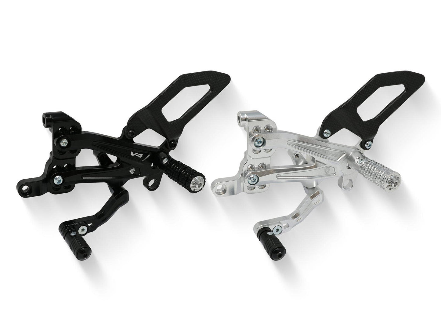 PE408 - CNC RACING Ducati Panigale V4 (18/24) Adjustable Rearset "RPS Carbon" – Accessories in the Factory Racing Motorcycle Aftermarket Accessories and Parts Online Shop