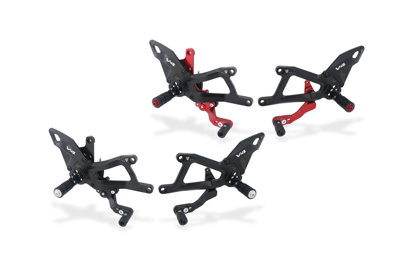 CNC RACING PE414 Ducati Panigale V4 / V4S (2025+) Adjustable Rearsets – Accessories in the Factory Racing Motorcycle Aftermarket Accessories and Parts Online Shop