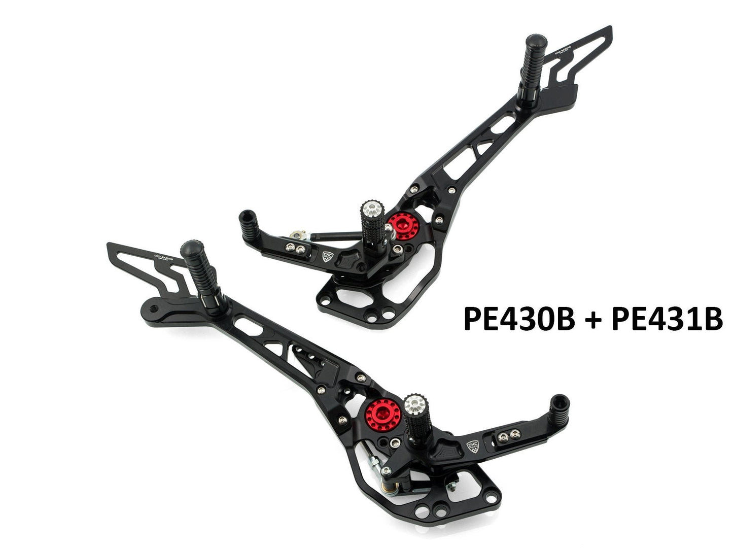 PE431 - CNC RACING Ducati Hypermotard 939/821 Adjustable Passenger Rearset – Accessories in the Factory Racing Motorcycle Aftermarket Accessories and Parts Online Shop