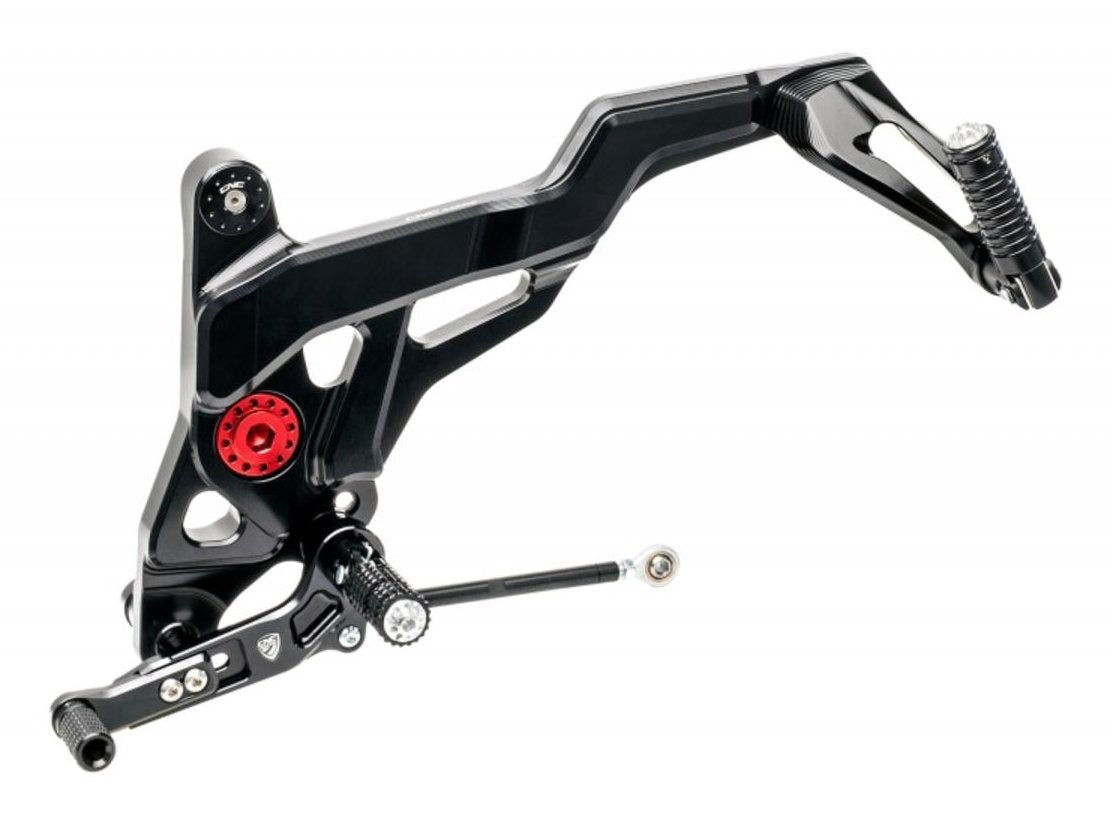 PE441 - CNC RACING Ducati Monster 1200/821 Adjustable Rearset (Touring) – Accessories in the Factory Racing Motorcycle Aftermarket Accessories and Parts Online Shop