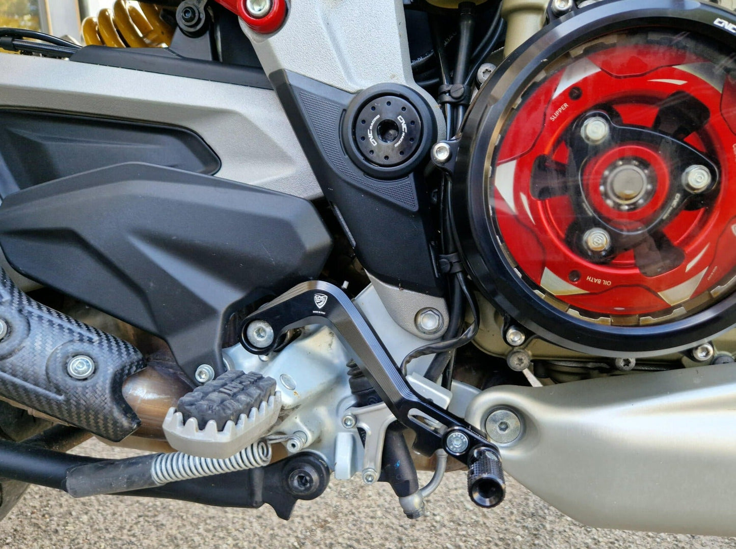 PEC05 - CNC RACING Ducati Multistrada V4 / V4 S / V4 Pikes Peak (2021+) Rear Brake Lever "Slide" – Accessories in the Factory Racing Motorcycle Aftermarket Accessories and Parts Online Shop