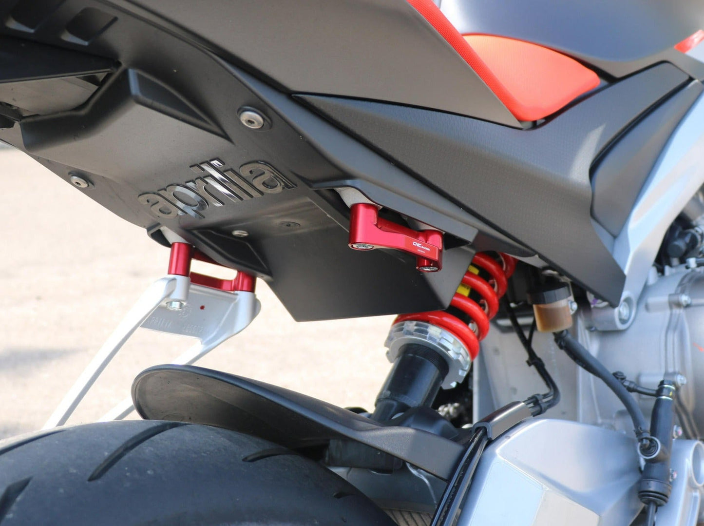 PET53 - CNC RACING Aprilia RS 660 (21/22) Rear Footrest Blanking Plates – Accessories in the Factory Racing Motorcycle Aftermarket Accessories and Parts Online Shop