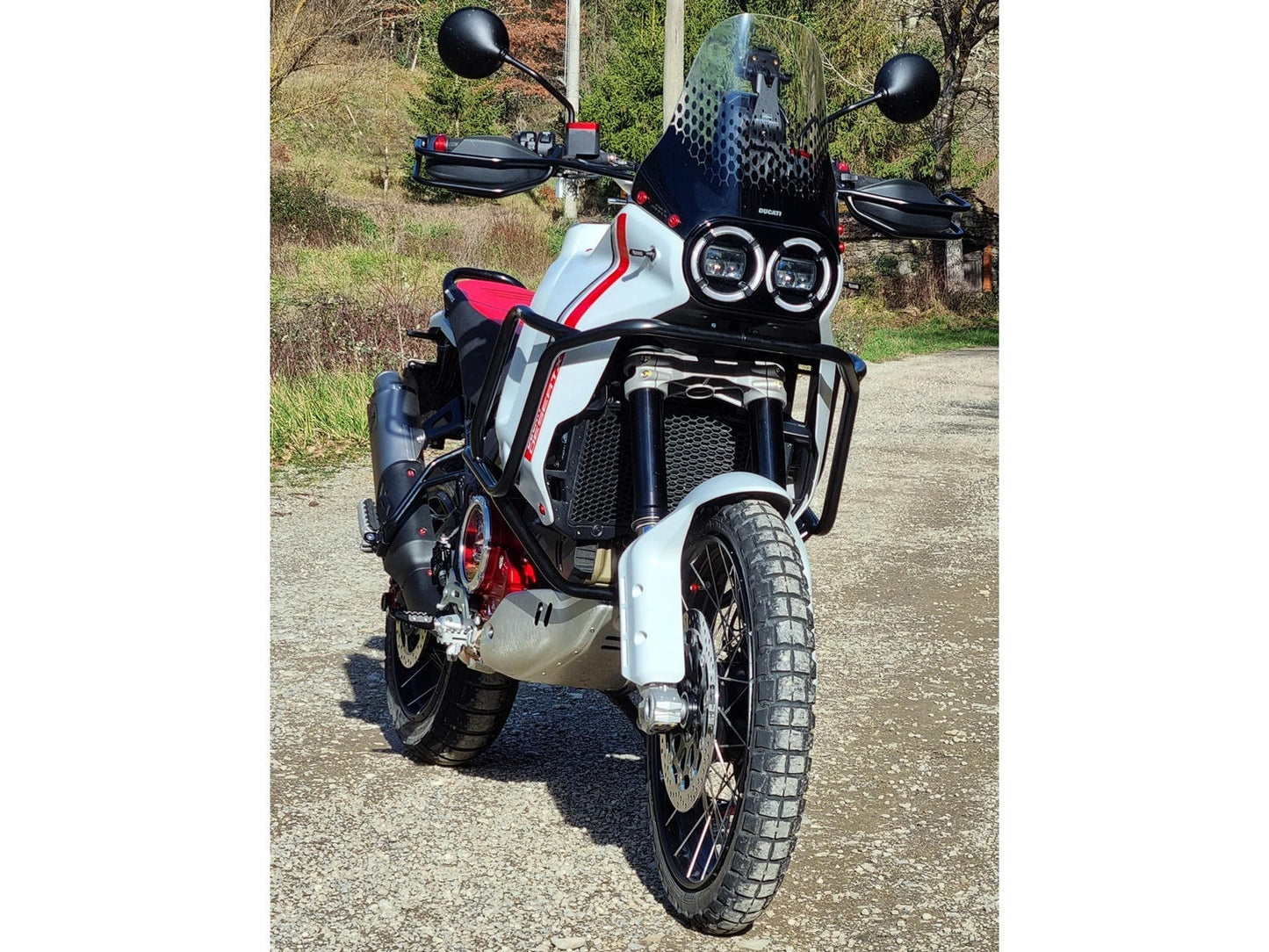 PR903 - CNC RACING Ducati DesertX (2022+) Handguards Protection – Accessories in the Factory Racing Motorcycle Aftermarket Accessories and Parts Online Shop