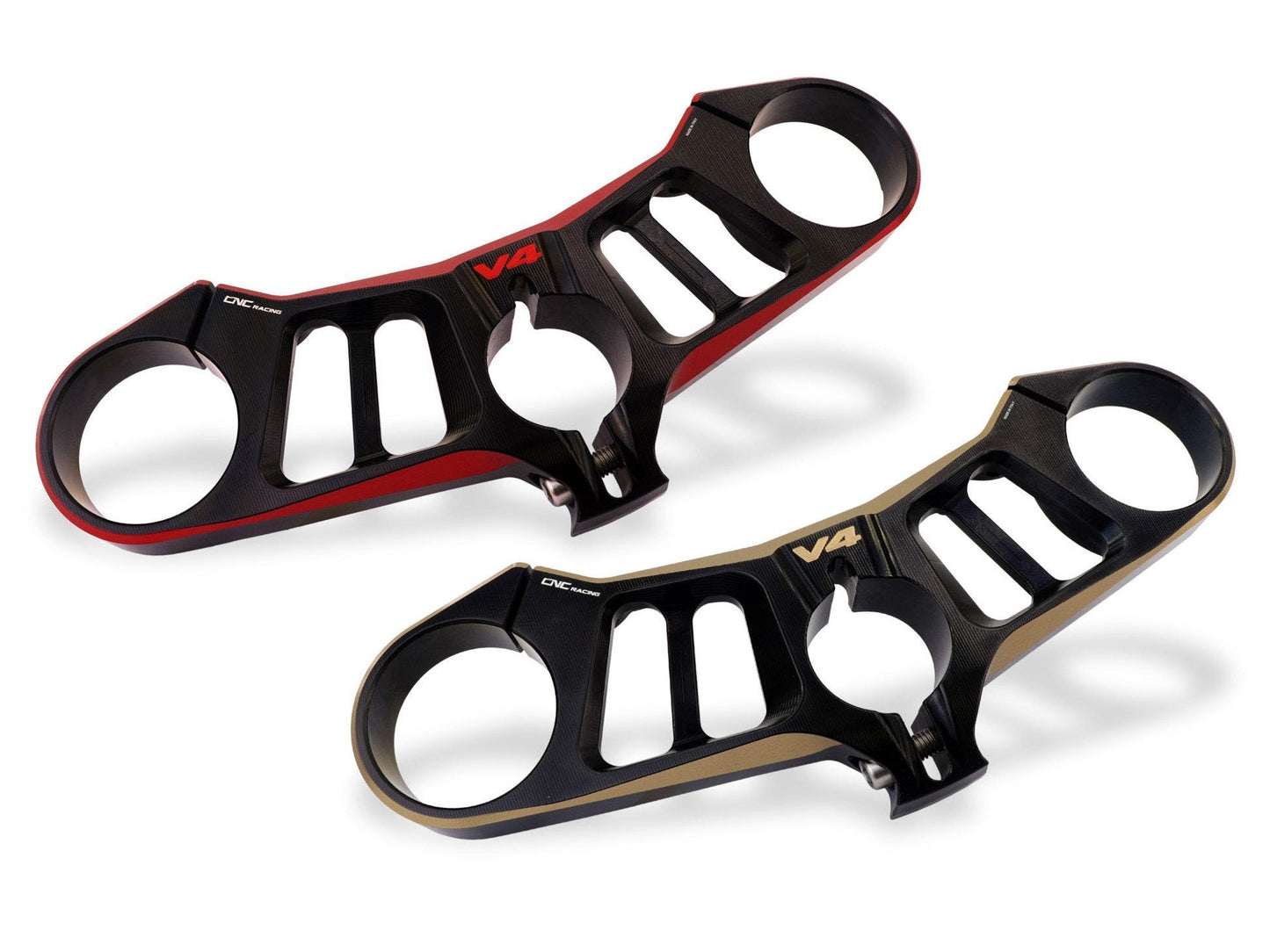 PST15 - CNC RACING Ducati Panigale V4 (18/24) Triple Clamps Top Plate (bi-color) – Accessories in the Factory Racing Motorcycle Aftermarket Accessories and Parts Online Shop