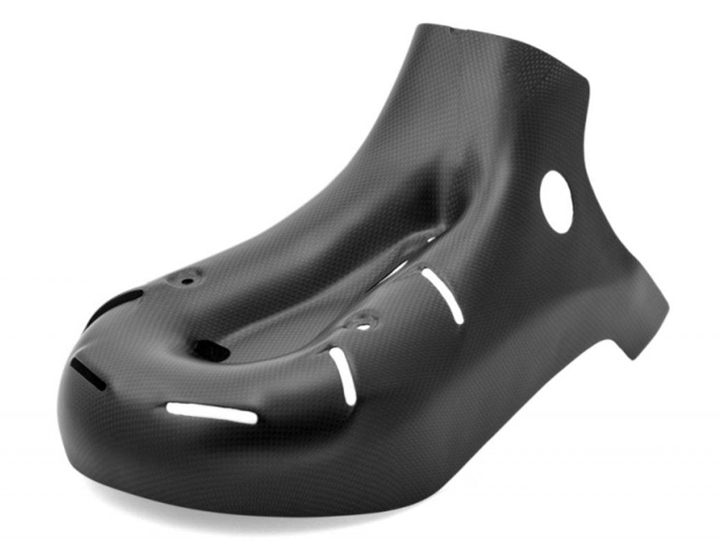 ZA830 - CNC RACING Ducati Panigale 1199/899 Carbon Exhaust Heat Shield – Accessories in the Factory Racing Motorcycle Aftermarket Accessories and Parts Online Shop