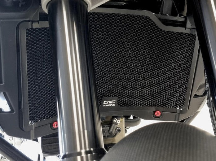 RA072 - CNC RACING Ducati DesertX (2022+) Radiator Guard – Accessories in the Factory Racing Motorcycle Aftermarket Accessories and Parts Online Shop