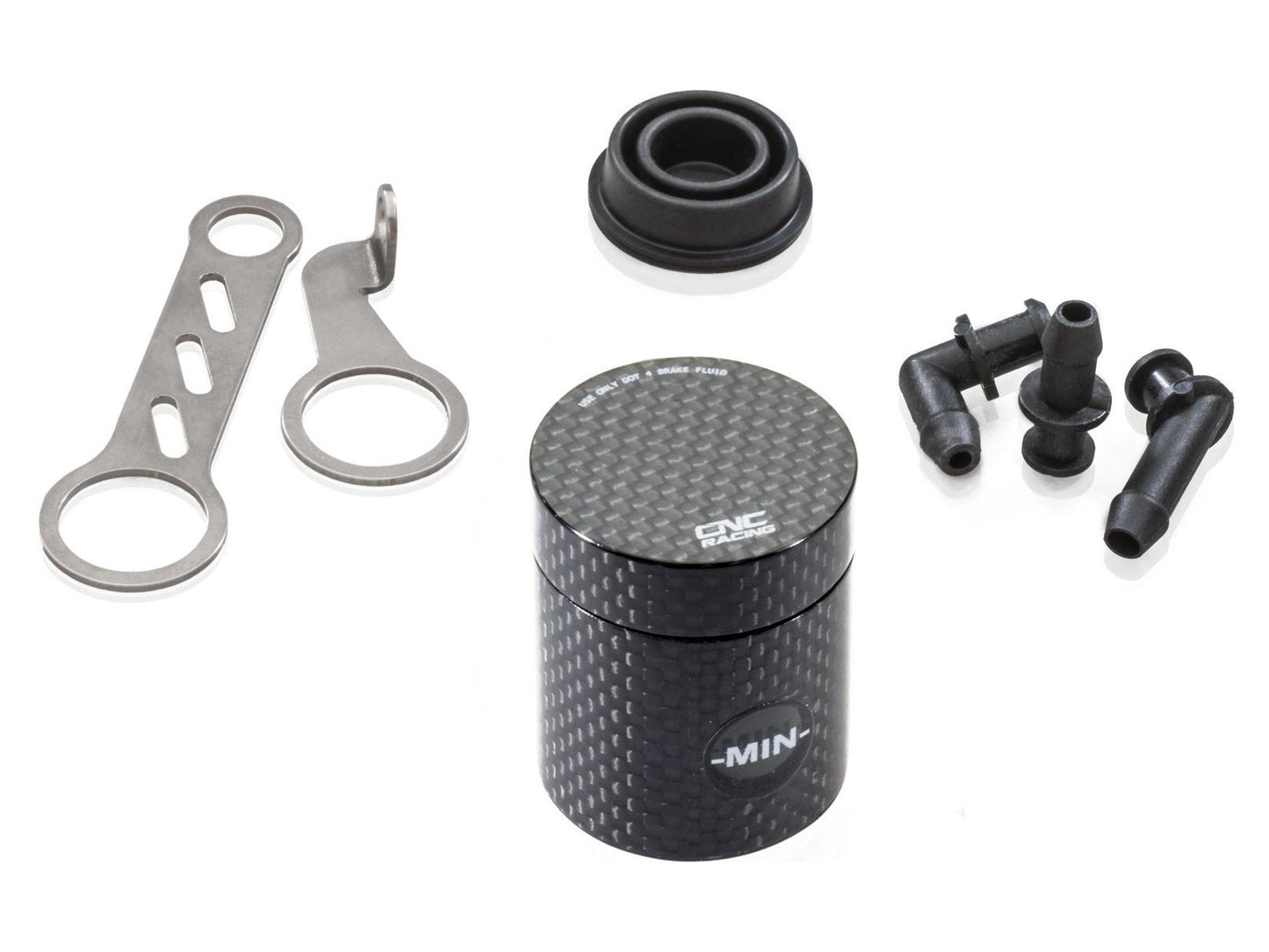 SE800 - CNC RACING Universal 12 ml Carbon Rear Brake / Clutch Fluid Tank – Accessories in the Factory Racing Motorcycle Aftermarket Accessories and Parts Online Shop