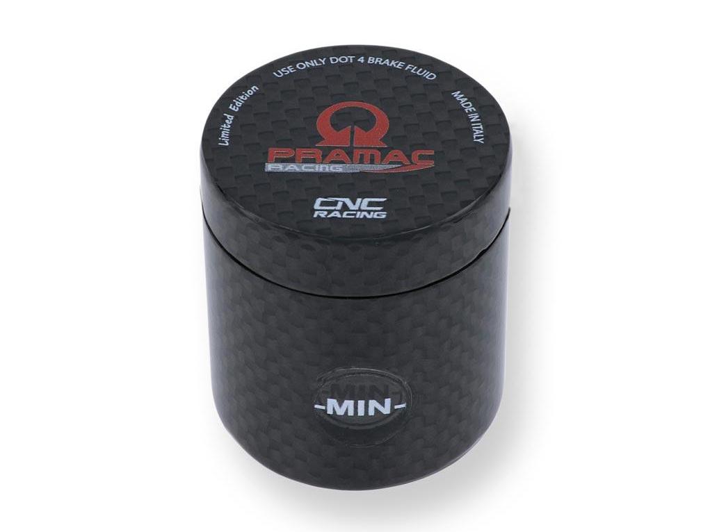 SE800PR - CNC RACING Universal 12 ml Carbon Rear Brake Fluid Tank (Pramac Racing Limited Edition) – Accessories in the Factory Racing Motorcycle Aftermarket Accessories and Parts Online Shop