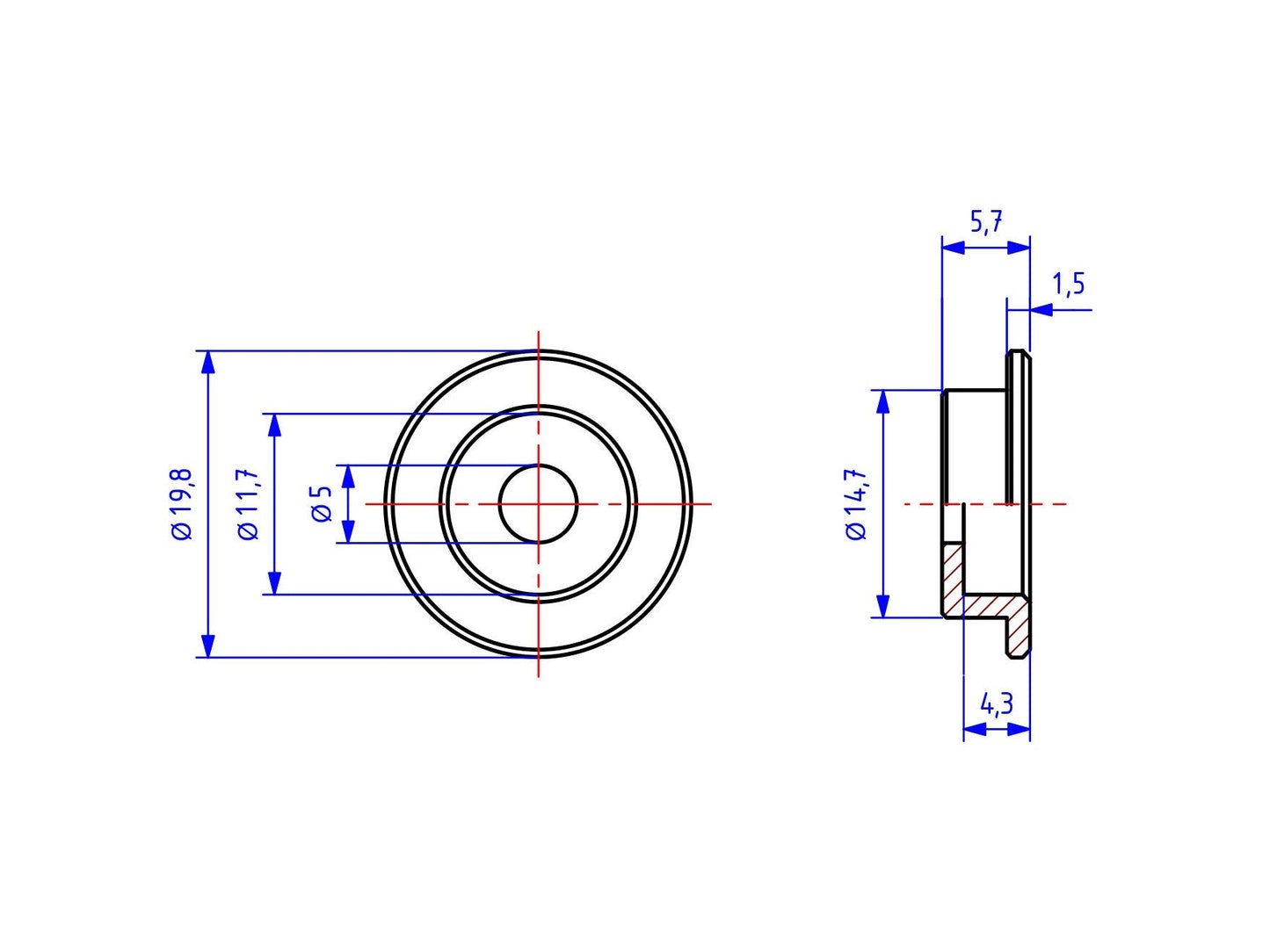 SF122 - CNC RACING Ducati Superbike / Streetfighter Clutch Spring Retainers – Accessories in the Factory Racing Motorcycle Aftermarket Accessories and Parts Online Shop
