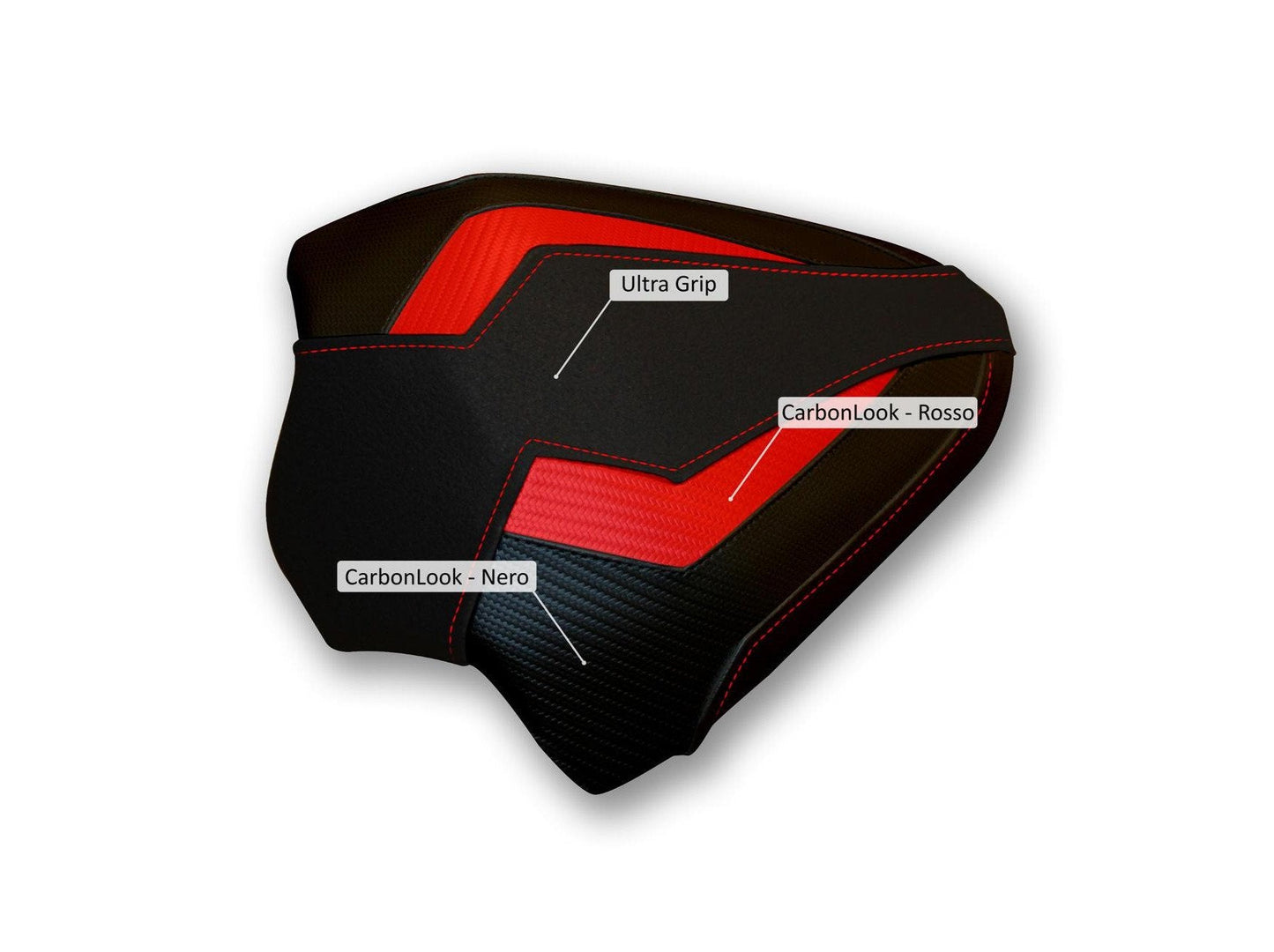 SLD04 - CNC RACING Ducati Panigale V2 / V4 / Streetfighter V4 (18/24) Ultragrip Seat Cover (passenger) – Accessories in the Factory Racing Motorcycle Aftermarket Accessories and Parts Online Shop