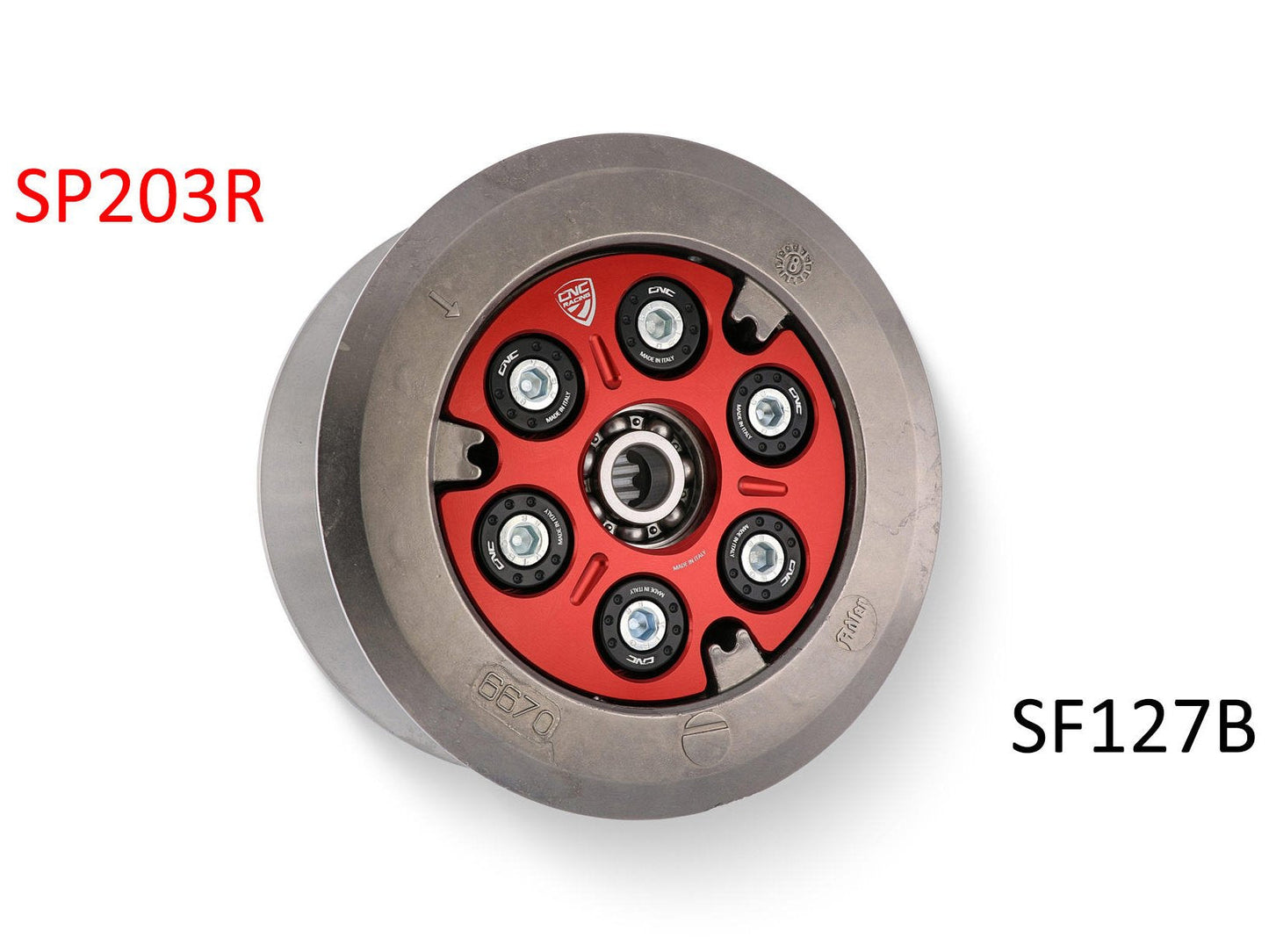 SF127 - CNC RACING Ducati Clutch Spring Retainers – Accessories in the Factory Racing Motorcycle Aftermarket Accessories and Parts Online Shop