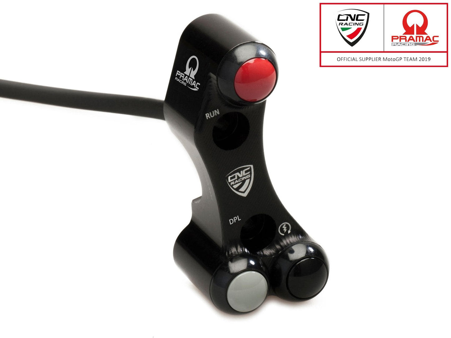 SWD14PR - CNC RACING Ducati Panigale V4 (18/24) Right Handlebar Switch (for OEM & RCS Brembo; Pramac edition) – Accessories in the Factory Racing Motorcycle Aftermarket Accessories and Parts Online Shop