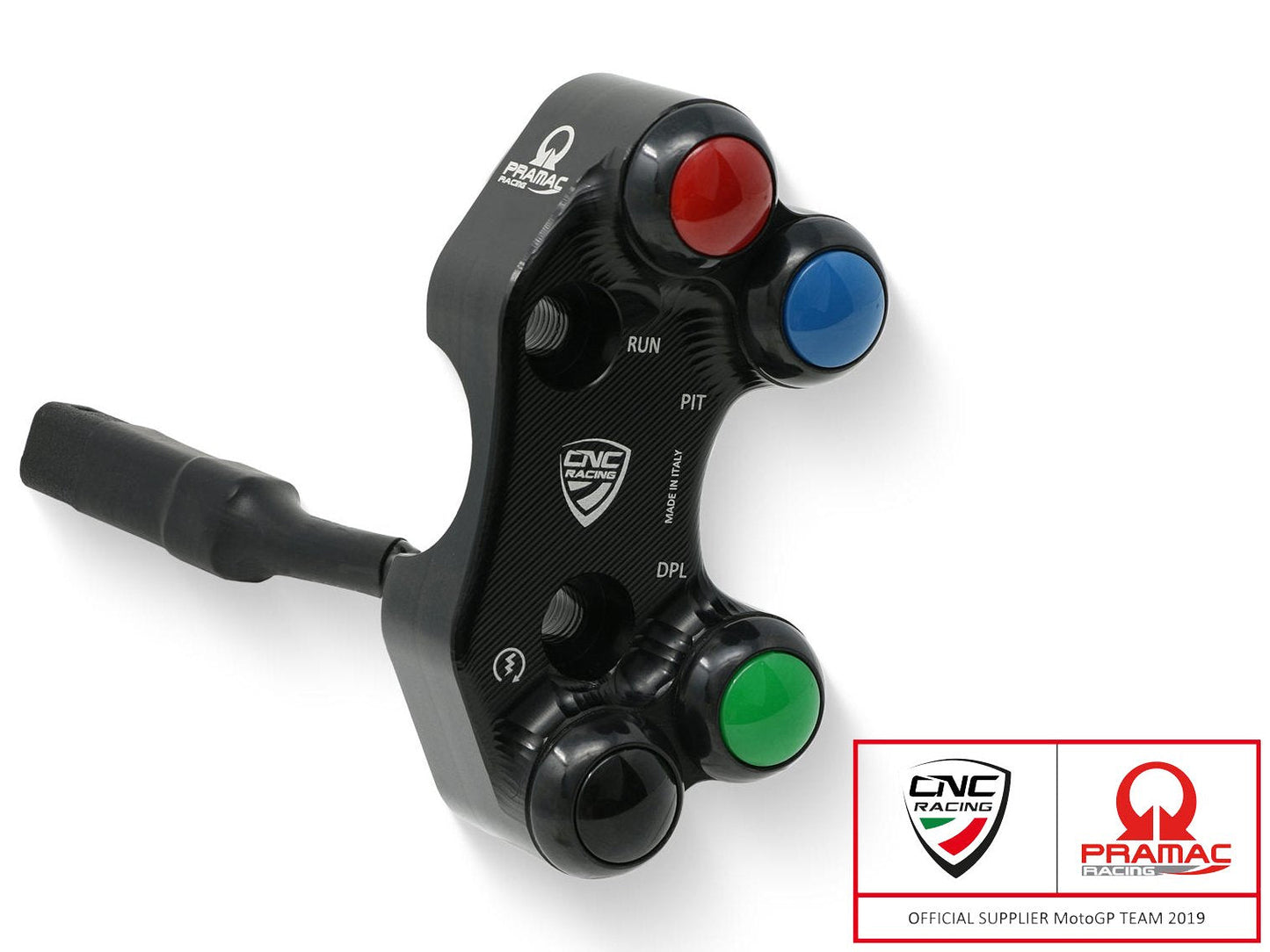 SWD17PR - CNC RACING Ducati Panigale V4R (19/21) Right Handlebar Switch (for Brembo billet CNC and forged; Pramac edition) – Accessories in the Factory Racing Motorcycle Aftermarket Accessories and Parts Online Shop